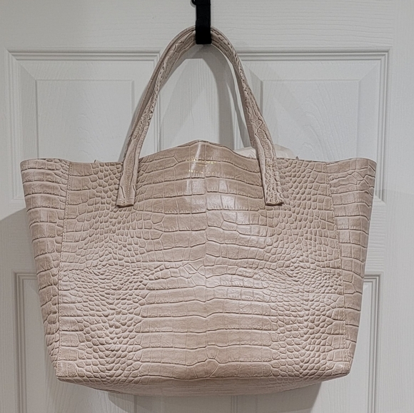 Kurt Geiger Shopper Violet Horizontal Tote beige coconut - Picture 3 of 7